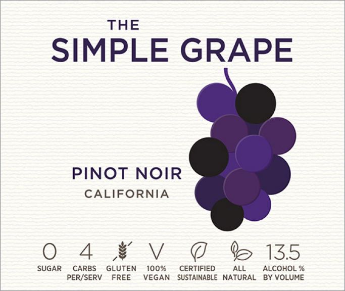 Photo for: The Simple Grape Pinot Noir